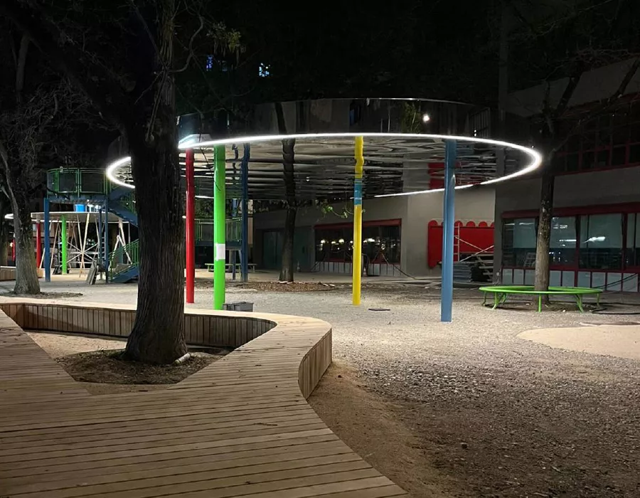 Réaménagement d’une cour de récréation – Ecole des Pâquis, Genève