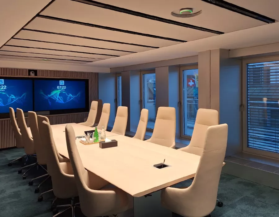 Salle de conférence luxueuse